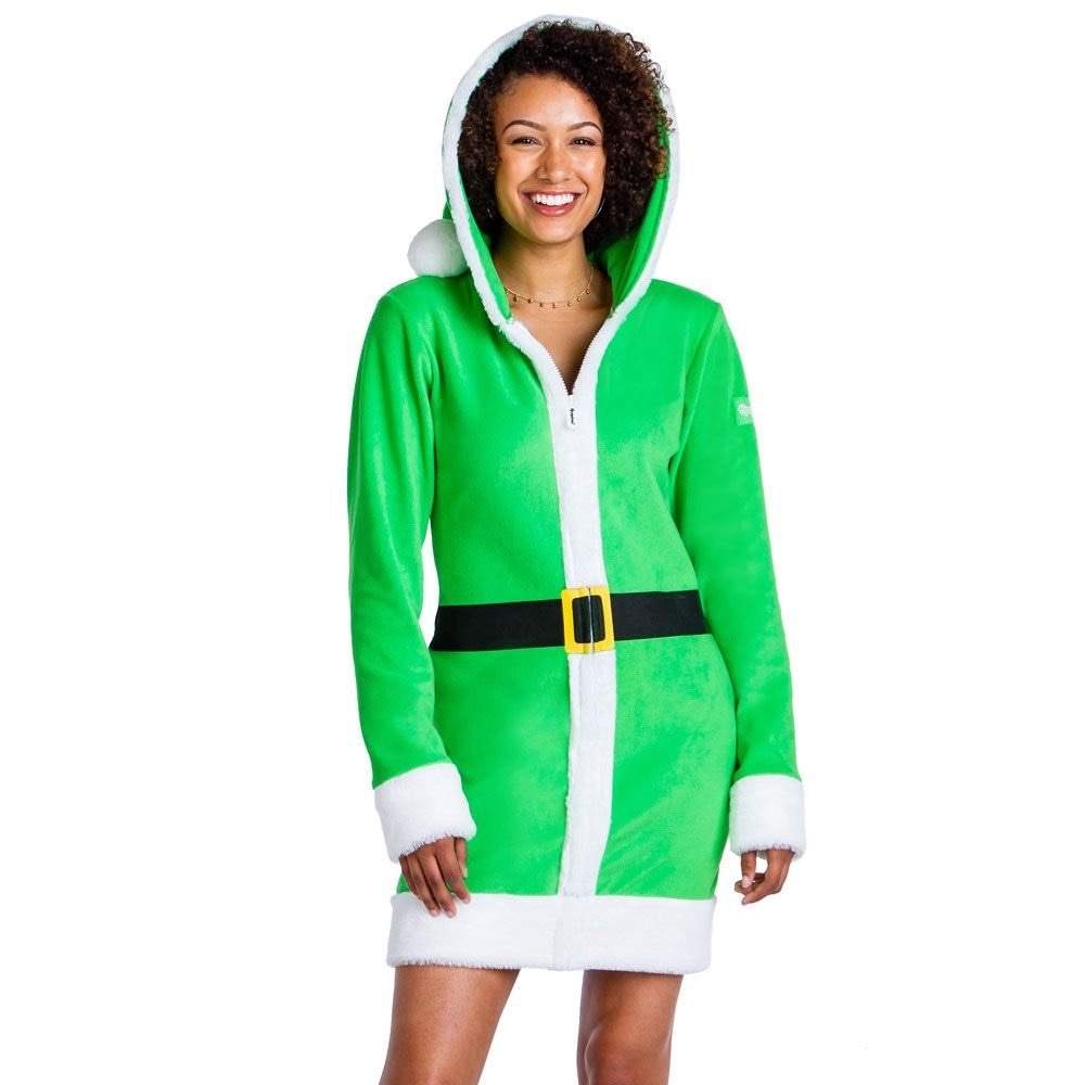 Tipsy Elves Little Helper Fleece Cozy Dress (NWT)